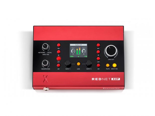 Focusrite présente la Rednet X2P