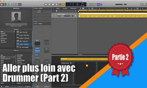 Plus loin avec Drummer (Part2)