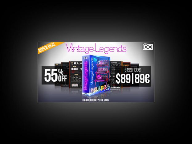 -55% sur l'UVI Vintage Legends