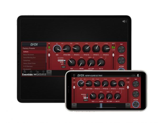 Eventide présente le QVox pour iOS