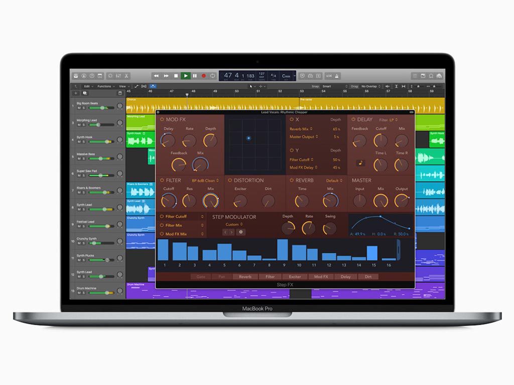 Logic Pro X passe en version 10.4.6