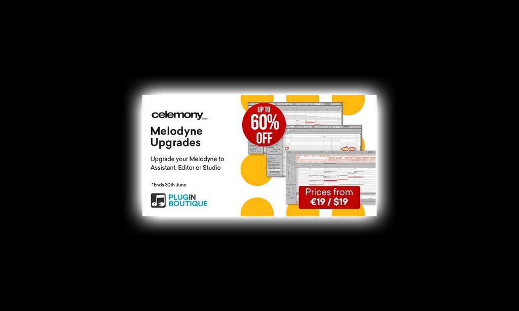 -61% sur les upgrades chez Celemony !