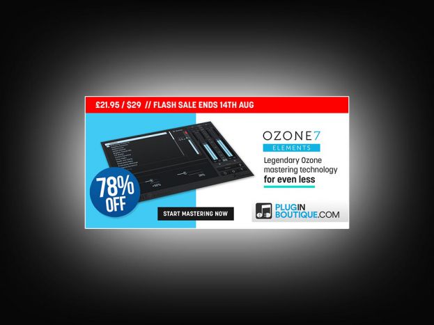 -78% sur Ozone 7 Elements d&#039;Izotope