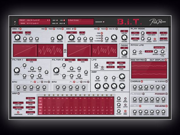 Rob Papen pr&eacute;sente BIT