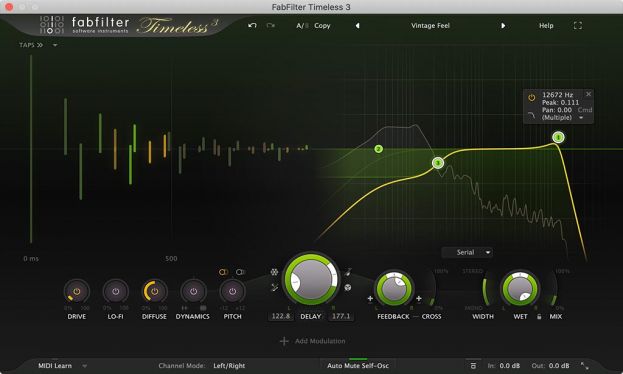 FabFilter update Timeless en version 3