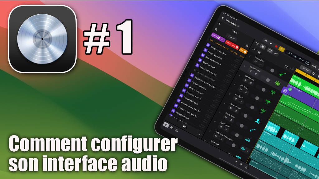 Logic Pro pour iPad: comment configurer son interface audio