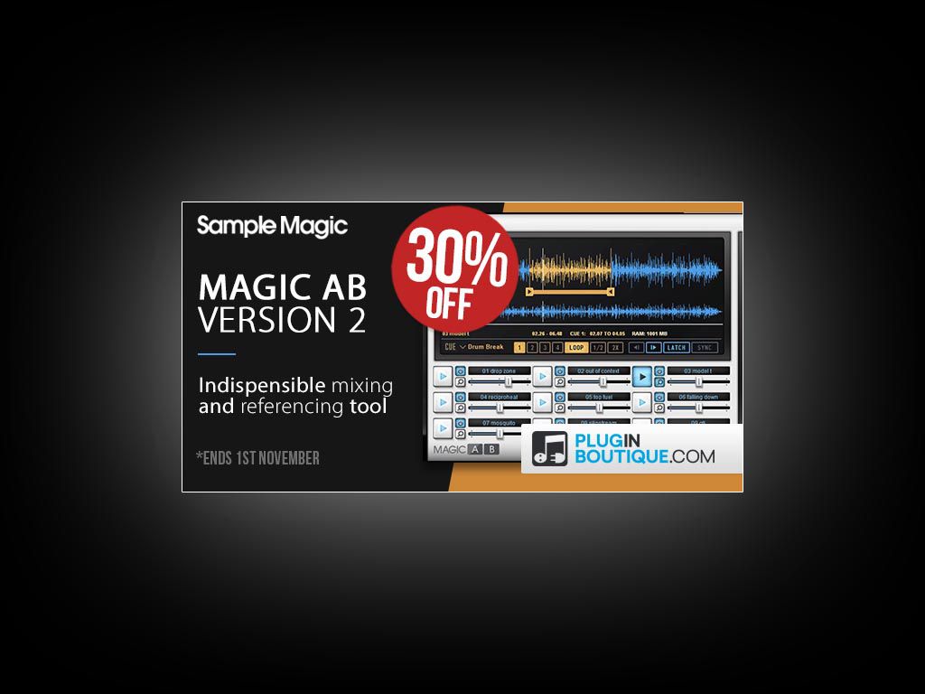 -30% sur MagicAB 2 de Sample Magic