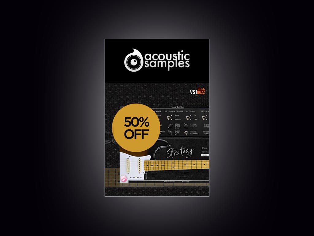 -50% sur Strategy Guitar d&#039;Acoustic Samples