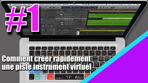 Comment créer une piste instrument virtuel rapidement ?