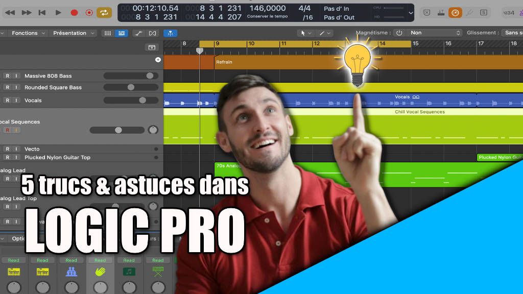 5 Trucs &amp; Astuces à utiliser dans Logic Pro !