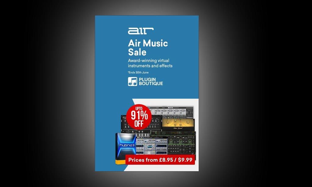 Jusqu&#039;à -91% chez Air Music !