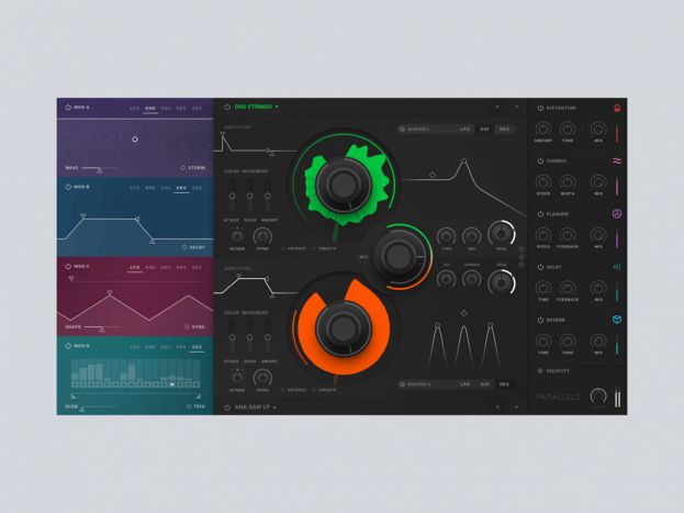Softube pr&eacute;sente le synth&eacute;tiseur hybride Parallels