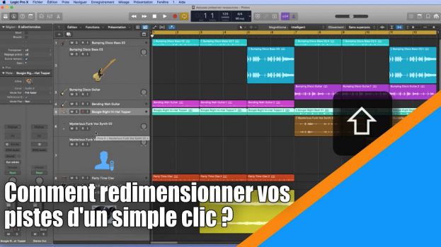 Comment redimensionner toutes vos pistes d&#039;un simple clic ?