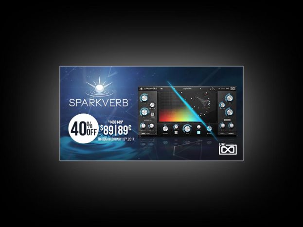 -40% sur la Sparkverb d'UVI