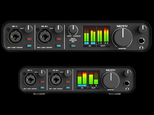 MOTU présente les interfaces M2 et M4