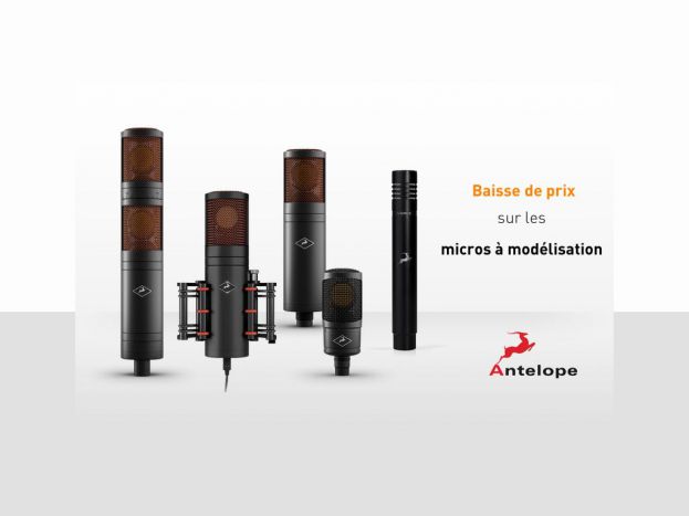 Baisse de prix sur les micros Antelope