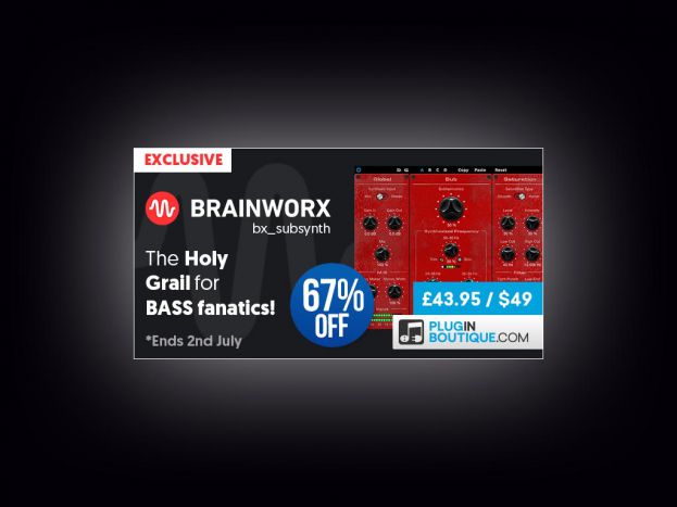 -67% sur le bx_subsynth de Brainworx