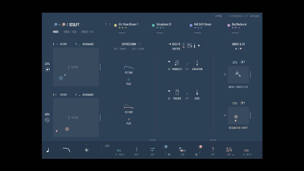 Thephonoloop pr&eacute;sente Outlines