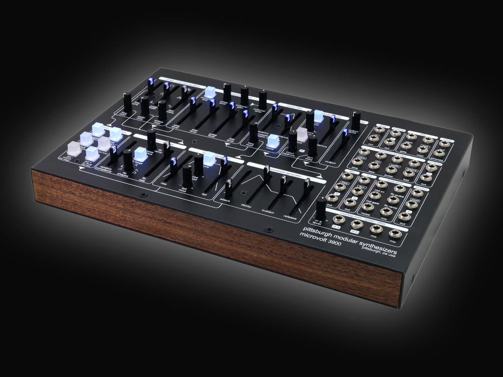 Pittsburgh Modular Synthesizers présente le Microvolt 3900